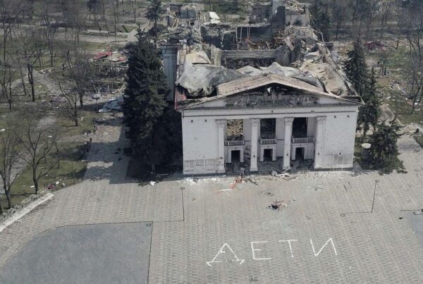 Mariupol dram theater bombardment