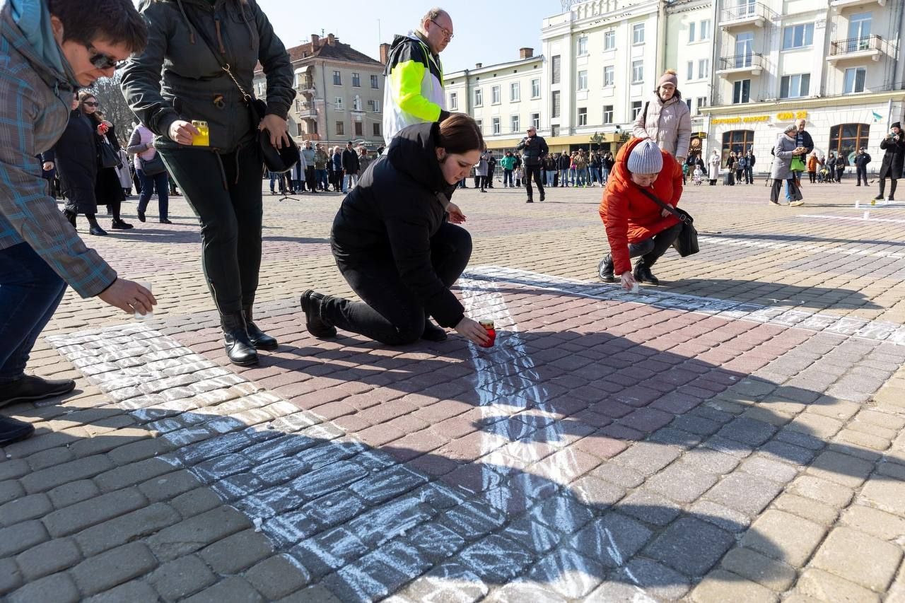 DETY Charity flashmob Ternopil 2023