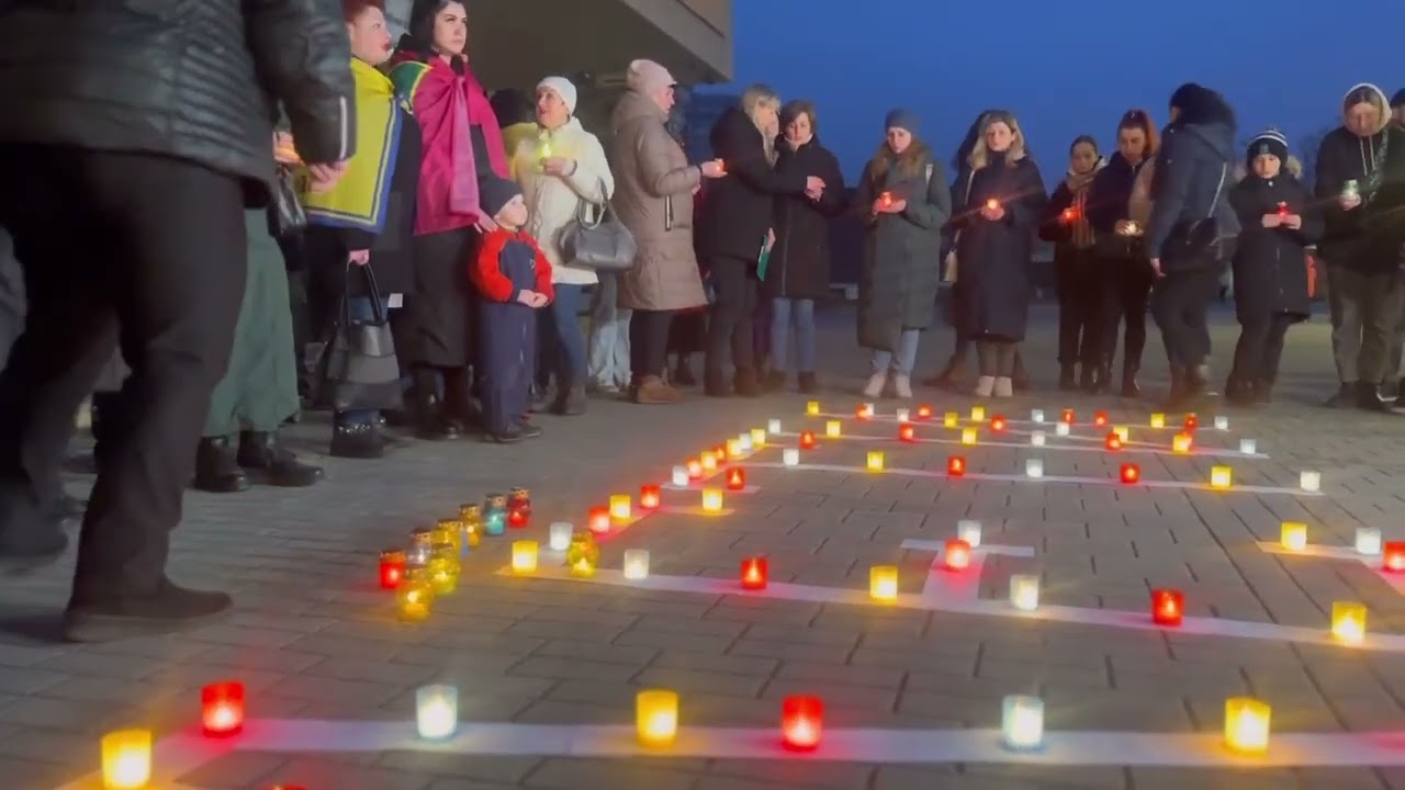 DETY memorial action in Dnipro 2023